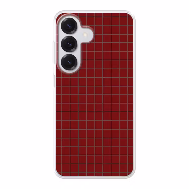 Patroon - Tegels - Burgundy Telefoonhoesje Samsung Galaxy S26 klein 975 -3d