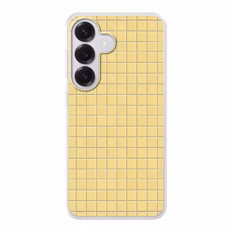 Patroon - Tegels - Geel Telefoonhoesje Samsung Galaxy S26 klein 975 -3d
