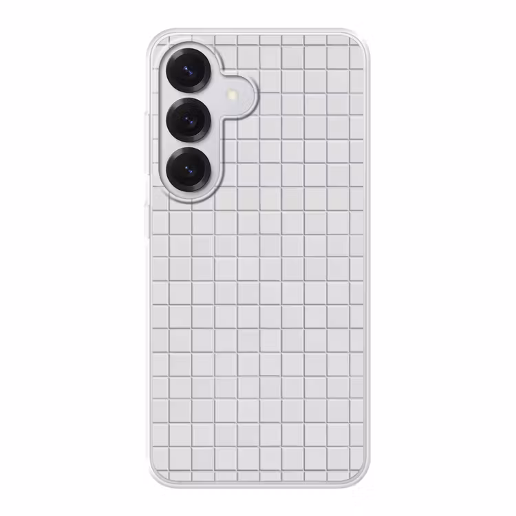 Patroon - Tegels - Grijs - Wit Telefoonhoesje Samsung Galaxy S26 klein 975 -3d