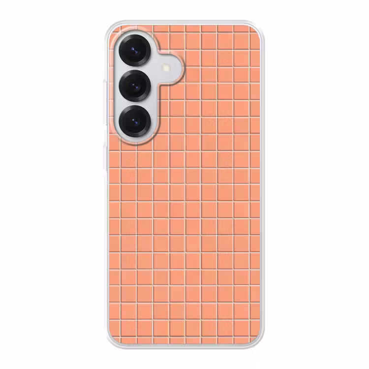Patroon - Tegels - Perzik Telefoonhoesje Samsung Galaxy S26 klein 975 -3d