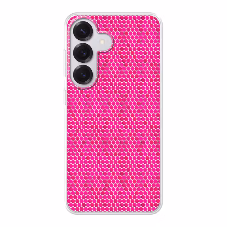 Penny - Mozaïek - Felroze Telefoonhoesje Samsung Galaxy S26 klein 975 -3d