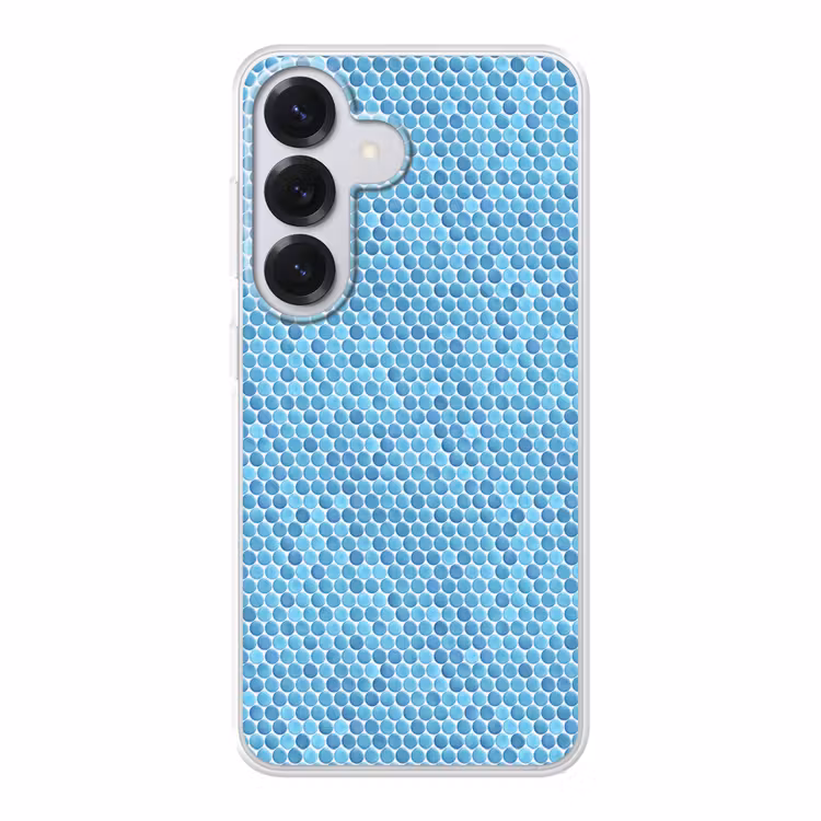 Penny - Mozaïek - Lichtblauw Telefoonhoesje Samsung Galaxy S26 klein 975 -3d