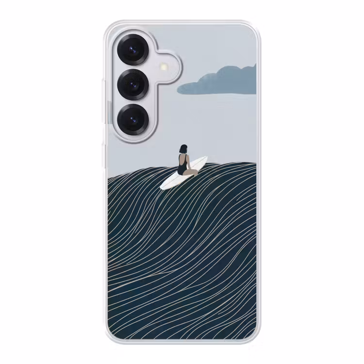 Persoon - Surfen - Oceaan - Natuur - Modern Telefoonhoesje Samsung Galaxy S26 klein -3d