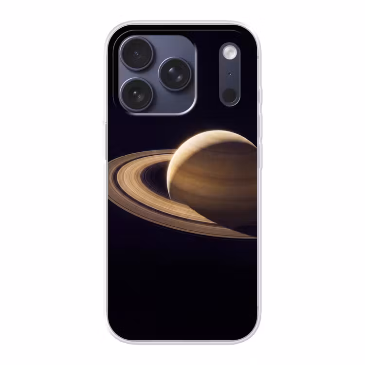Telefoonhoesje - Planeet - Ringen - Ruimte - Planeet - Ringen - Ruimte Telefoonhoesje iPhone 17 Pro klein