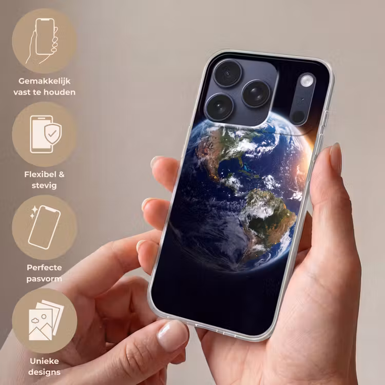 Telefoonhoesje - Planeet - Ruimte - Kosmos - Planeet - Ruimte - Kosmos Telefoonhoesje iPhone 17 Pro klein