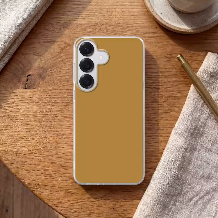 Rhythmic - Ochre - Geel Telefoonhoesje Samsung Galaxy S26 klein 975 -sfeer1