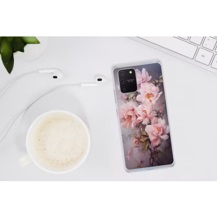 Rozen - Bloemen - Roze - Kunst - Watercolor Telefoonhoesje Samsung Galaxy S10 Lite klein -oordopS10Lite