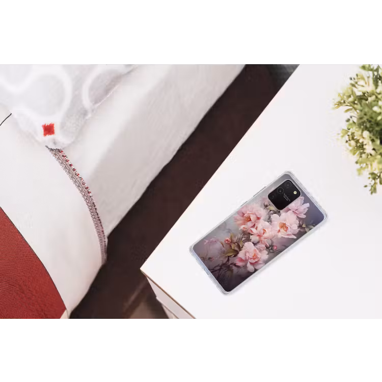 Rozen - Bloemen - Roze - Kunst - Watercolor Telefoonhoesje Samsung Galaxy S10 Lite klein -kamerS10Lite