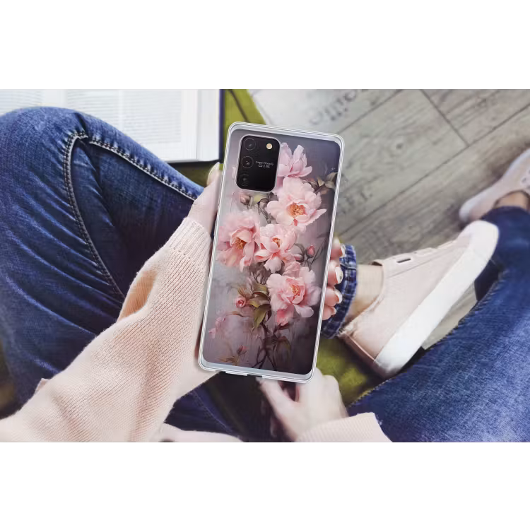 Rozen - Bloemen - Roze - Kunst - Watercolor Telefoonhoesje Samsung Galaxy S10 Lite klein -handS10Lite