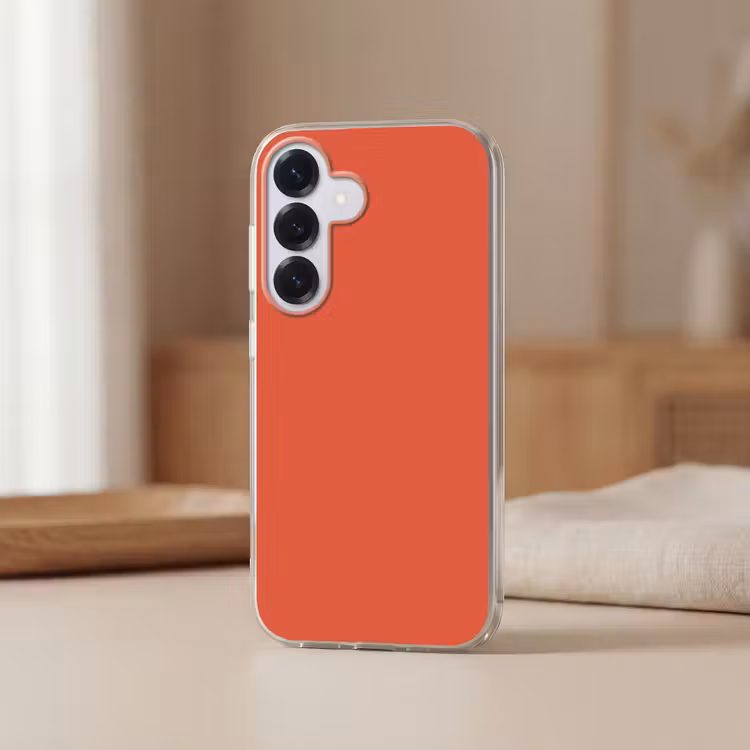 Rustic - Clay - Oranje Telefoonhoesje Samsung Galaxy S26 klein 975 -sfeer2