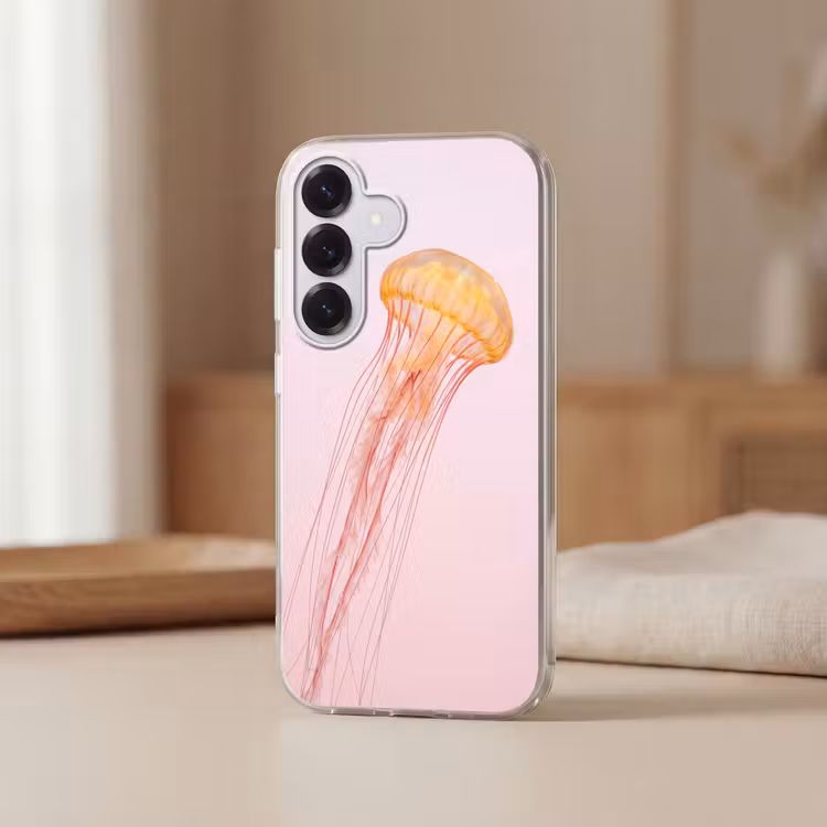 Sierlijk - Kwal - Roze Telefoonhoesje Samsung Galaxy S26 klein -sfeer2