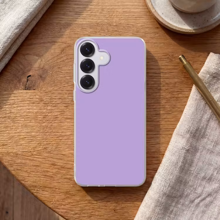 Soft - Lavender - Paars Telefoonhoesje Samsung Galaxy S26 klein 975 -sfeer1