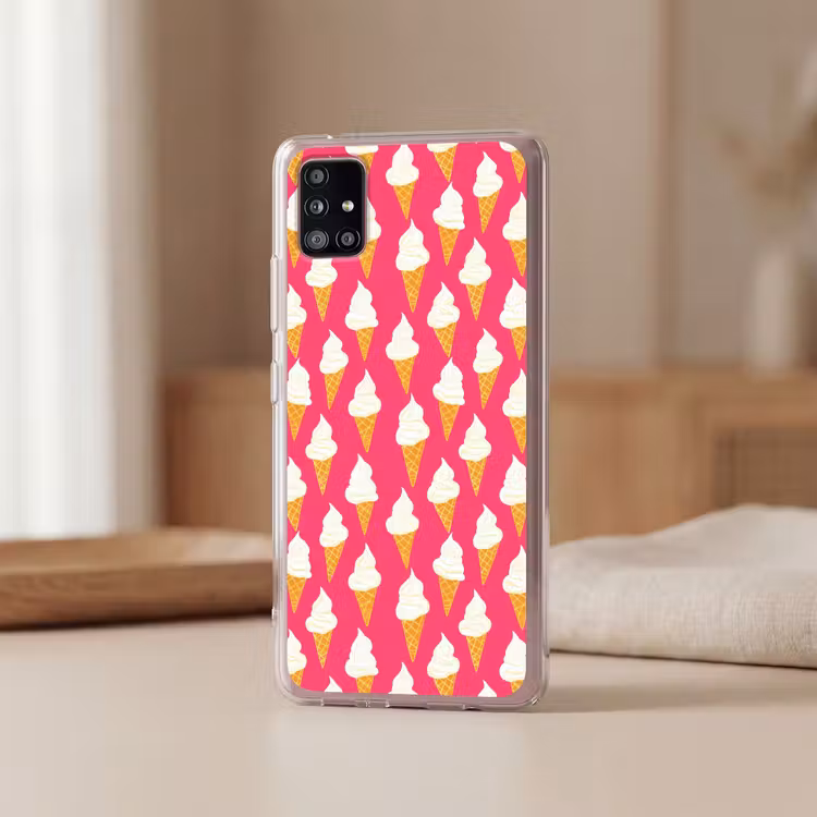 Softijs - Horentje - Roze Telefoonhoesje Samsung Galaxy A51 5G klein 373 -sfeer2