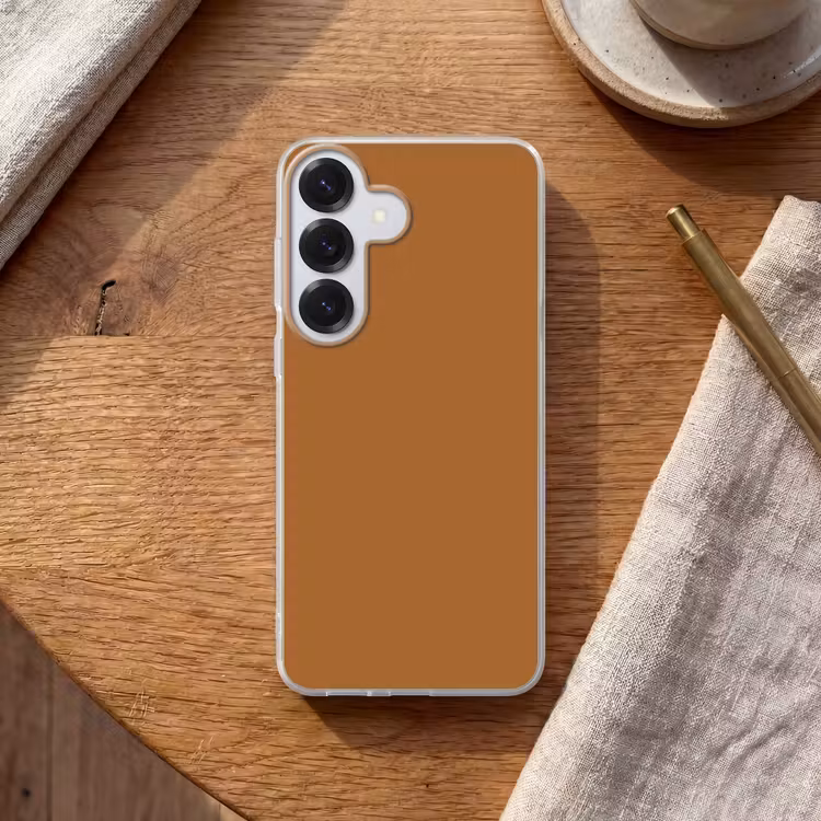 Spiced - Cinnamon - Bruin Telefoonhoesje Samsung Galaxy S26 klein 975 -sfeer1