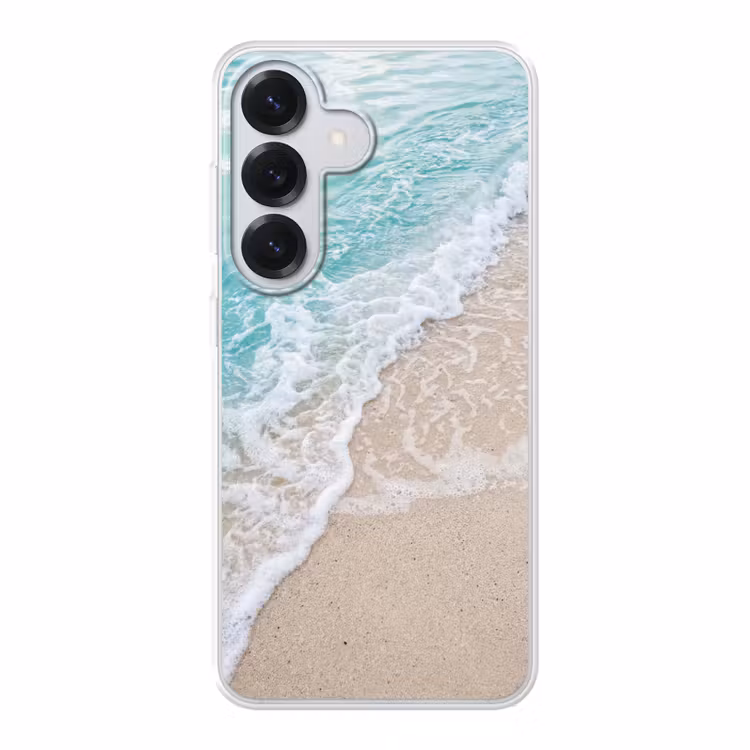 Strand - Zee - Golf - Natuur - Blauw Telefoonhoesje Samsung Galaxy S26 klein -3d