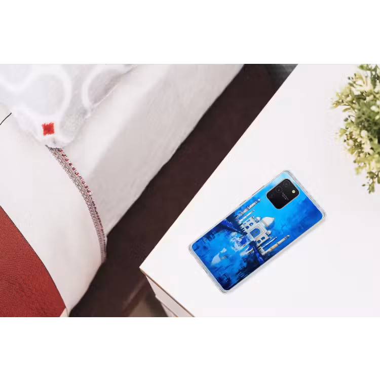 Taj Mahal - Ramadan - Blauw - Islamitische Telefoonhoesje Samsung Galaxy S10 Lite klein -kamerS10Lite