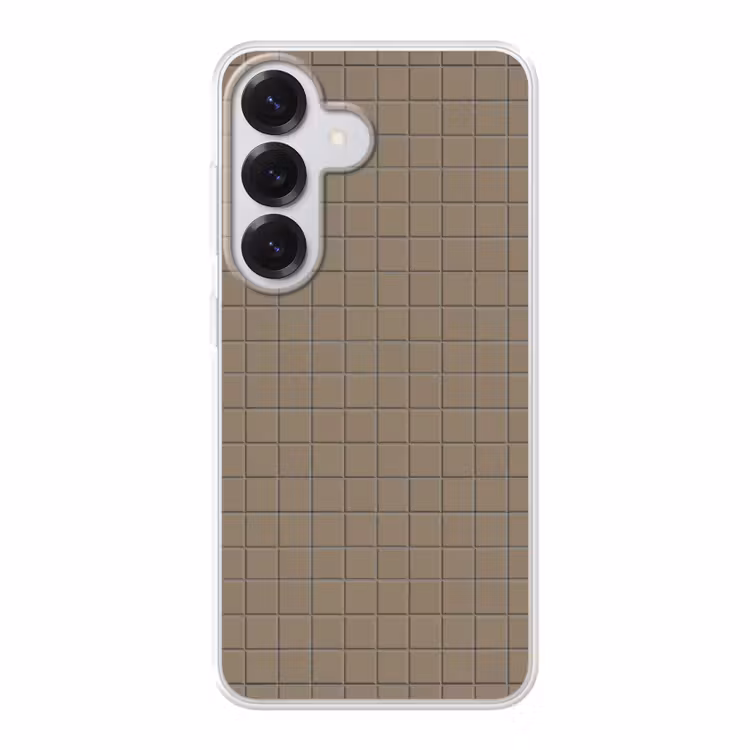 Tegel - Patroon - Taupe Telefoonhoesje Samsung Galaxy S26 klein 975 -3d