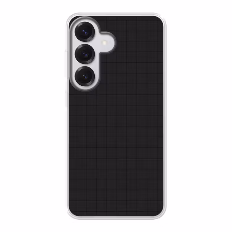 Tegels - Patroon - Mat - Zwart Telefoonhoesje Samsung Galaxy S26 klein 975 -3d