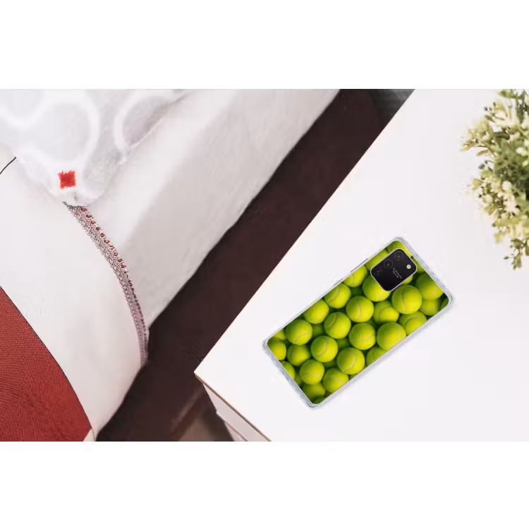 Tennisballen - Bal - Geel Telefoonhoesje Samsung Galaxy S10 Lite klein -kamerS10Lite