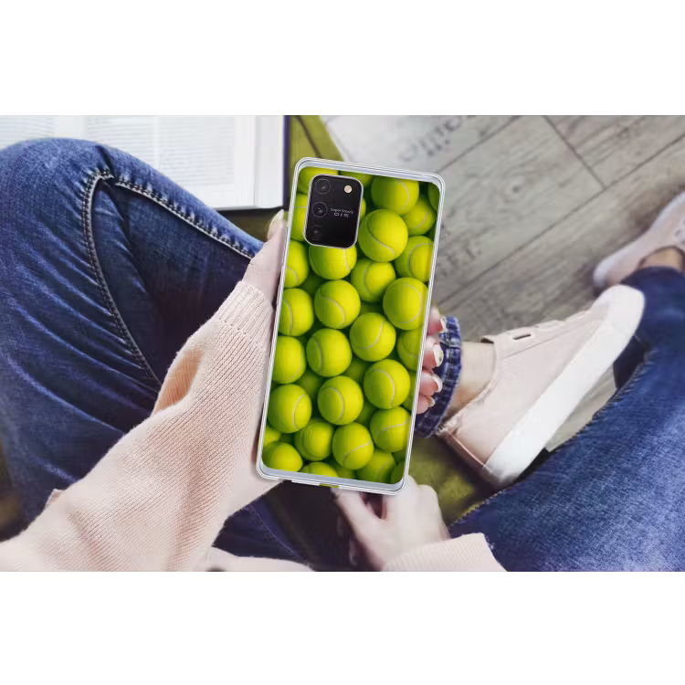 Tennisballen - Bal - Geel Telefoonhoesje Samsung Galaxy S10 Lite klein -handS10Lite