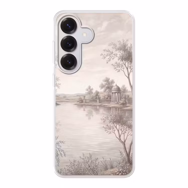 Terras - Water - Natuur - Landschap Telefoonhoesje Samsung Galaxy S26 klein -3d