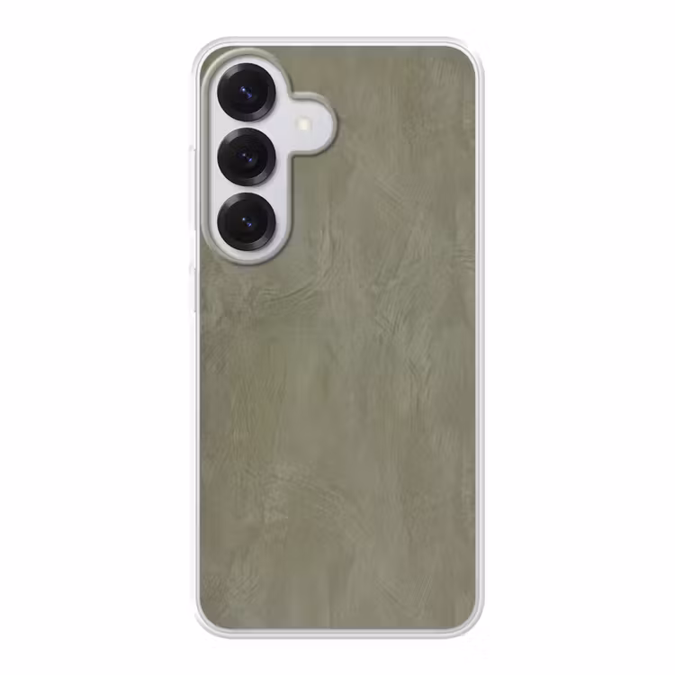 Textuur - Betonlook - Achtergrond - Modern - Groen Telefoonhoesje Samsung Galaxy S26 klein -3d