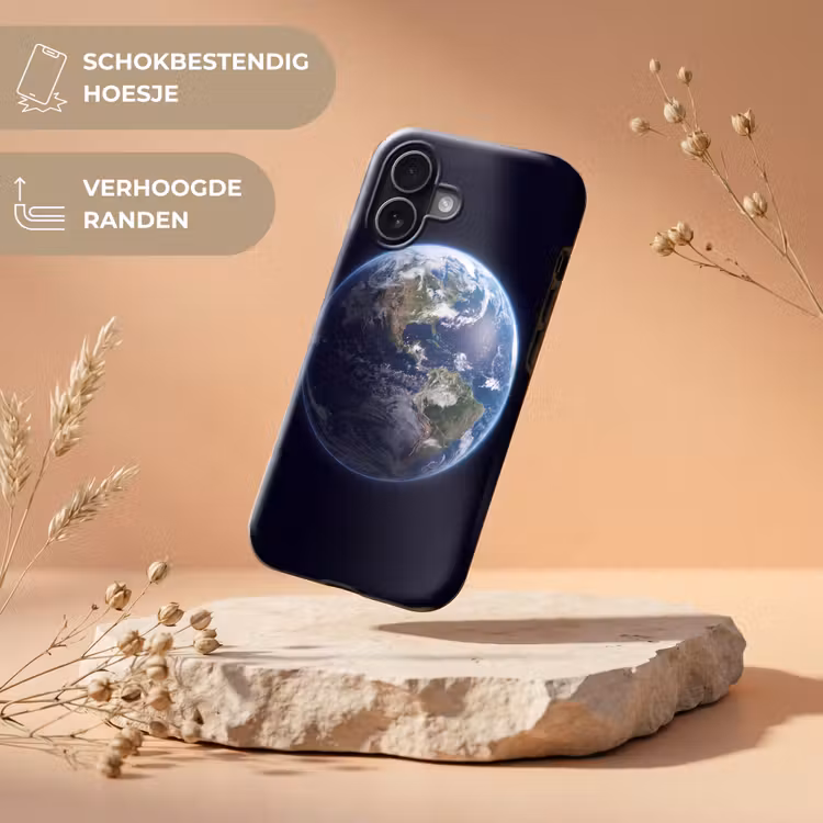 Telefoonhoesje Toughcase - Aarde - Ruimte - Kosmos - Aarde - Ruimte - Kosmos Toughcase MagSafe Apple iPhone 17 klein