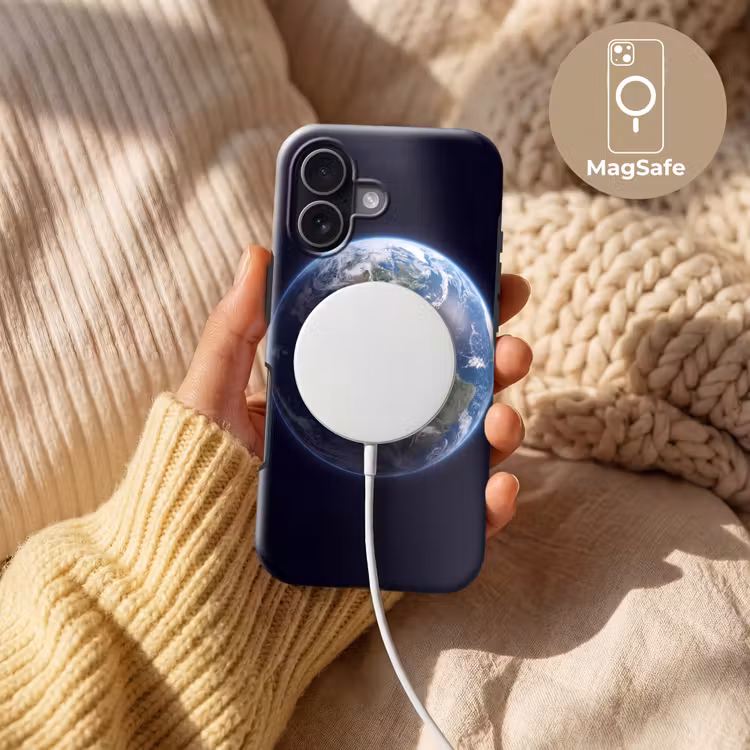 Telefoonhoesje Toughcase - Aarde - Ruimte - Kosmos - Aarde - Ruimte - Kosmos Toughcase MagSafe Apple iPhone 17 klein