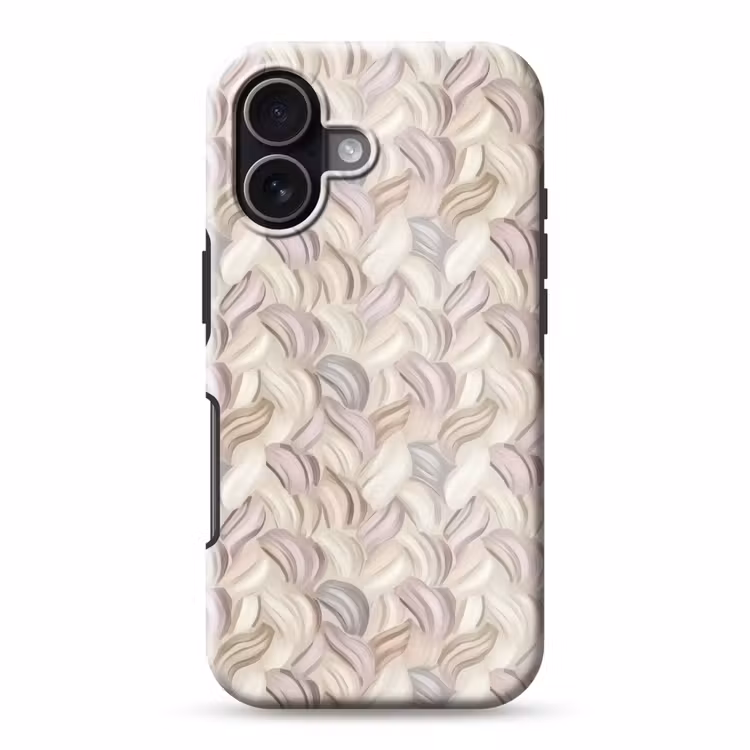 Abstract - Golvend - Pastel Toughcase MagSafe Apple iPhone 17 klein 1017 -3d
