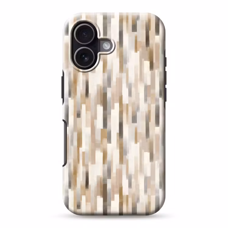 Abstract - Patroon - Kwaststreken Toughcase MagSafe Apple iPhone 17 klein 1017 -3d