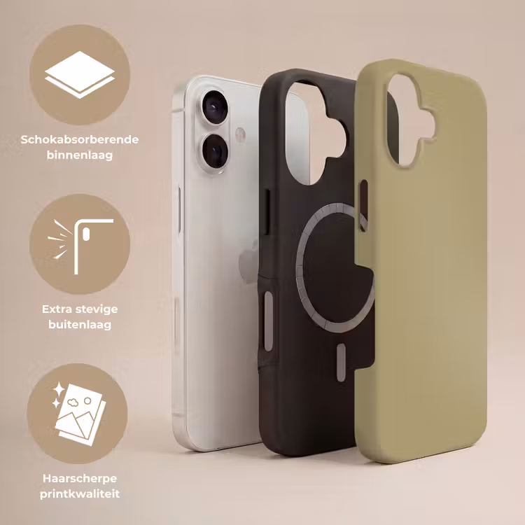 Antique - Moss - Groen Toughcase MagSafe Apple iPhone 17 klein 1017 -USP_Lagen_NL