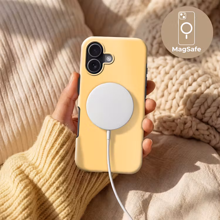 Apricot - Ice - Oranje Toughcase MagSafe Apple iPhone 17 klein 1017 -USP_MagsafeV