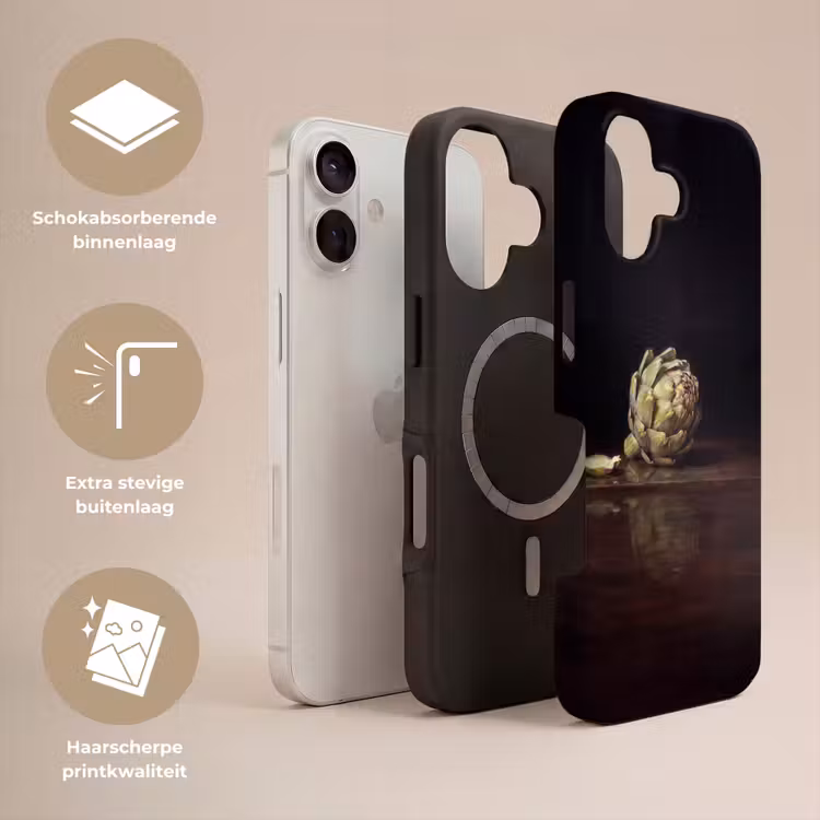 Telefoonhoesje Toughcase - Artichok - Eten - Klassiek - Artichok - Eten - Klassiek Toughcase MagSafe Apple iPhone 17 klein