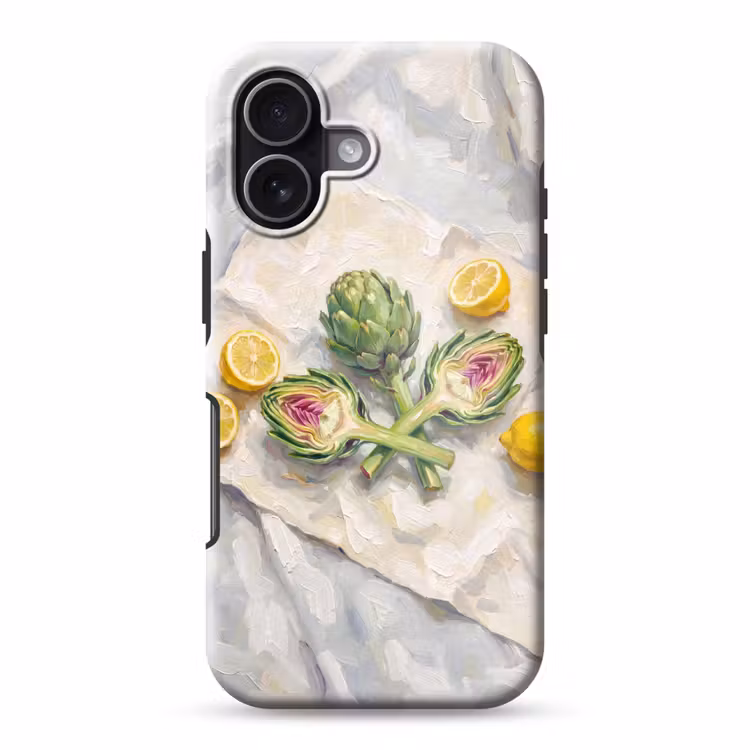 Telefoonhoesje Toughcase - Artisjok - Citroen - Eten — 1