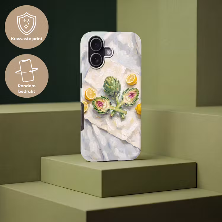 Telefoonhoesje Toughcase - Artisjok - Citroen - Eten — 7