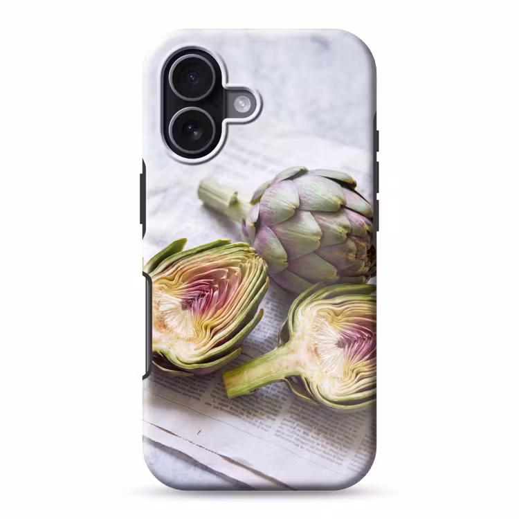 Telefoonhoesje Toughcase - Artisjok - Doorgesneden - Eten - Artisjok - Doorgesneden - Eten Toughcase MagSafe Apple iPhone 17 klein