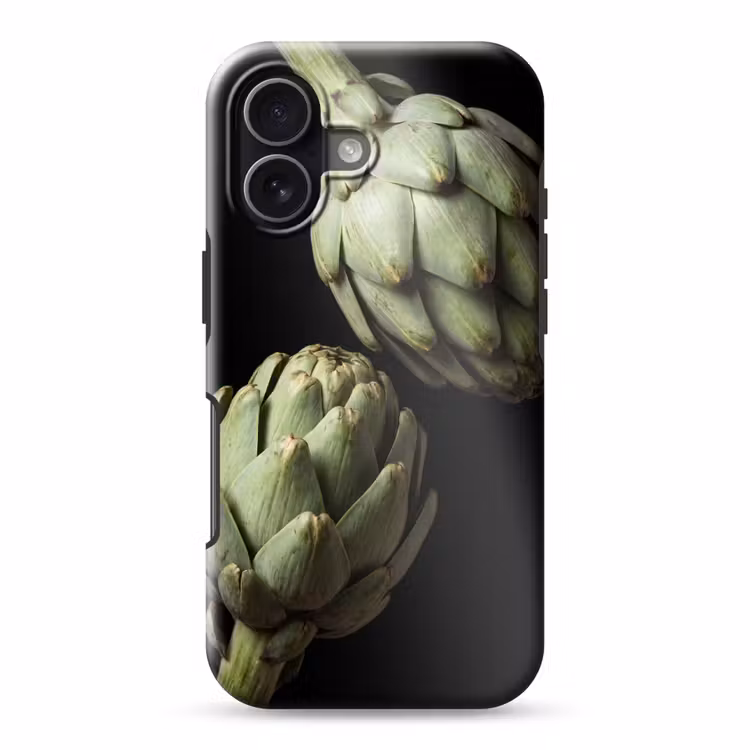 Telefoonhoesje Toughcase - Artisjok - Groen - Eten — 1