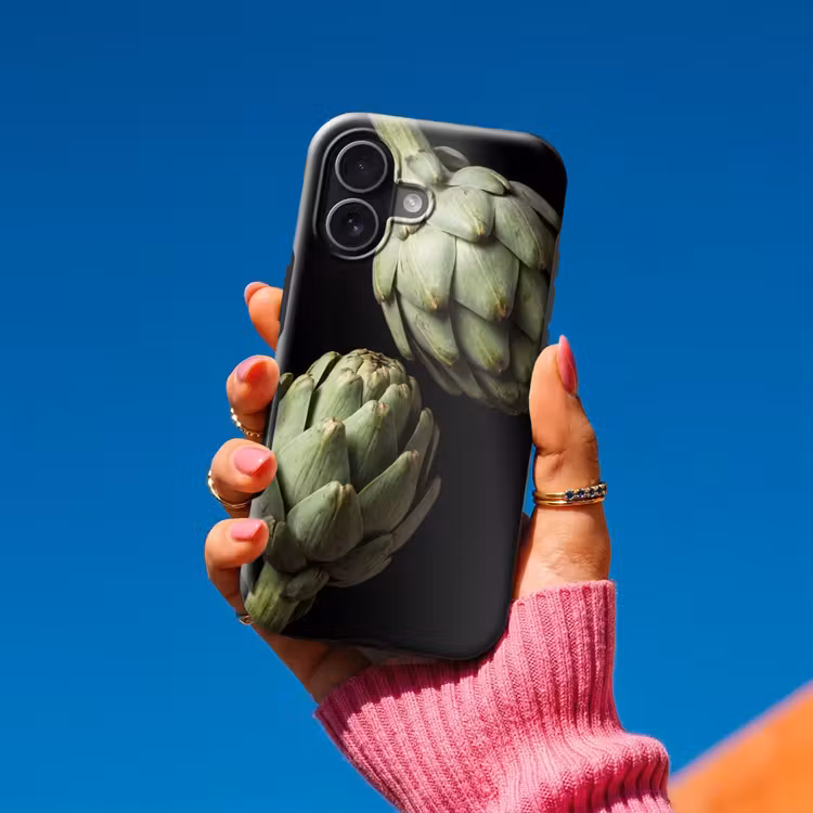 Telefoonhoesje Toughcase - Artisjok - Groen - Eten — 2
