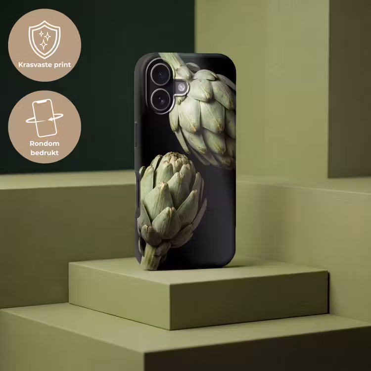 Telefoonhoesje Toughcase - Artisjok - Groen - Eten — 7