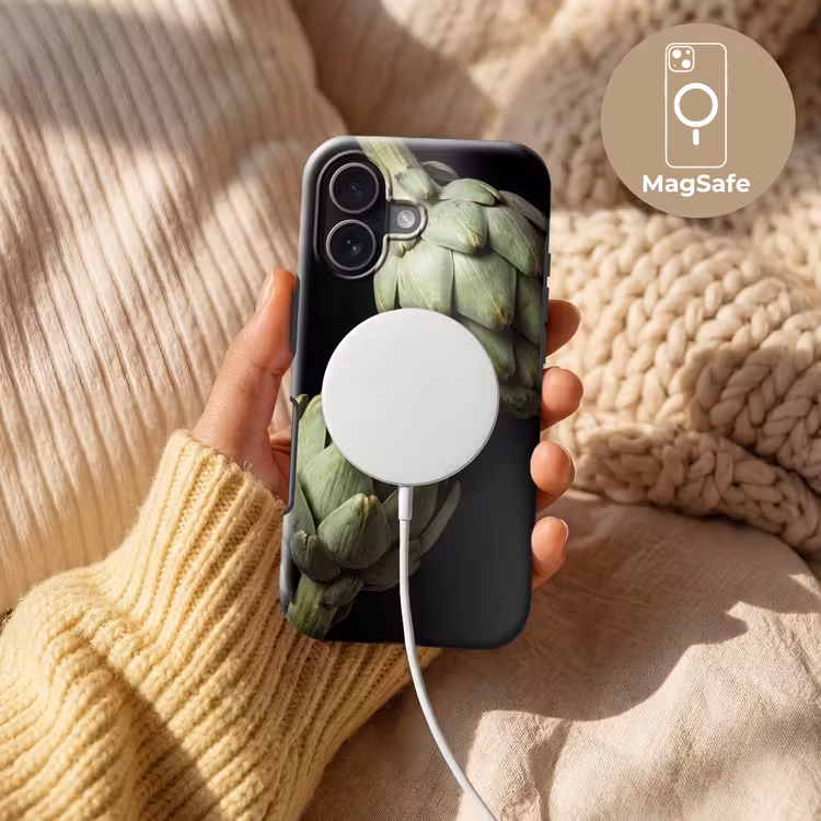 Telefoonhoesje Toughcase - Artisjok - Groen - Eten — 8