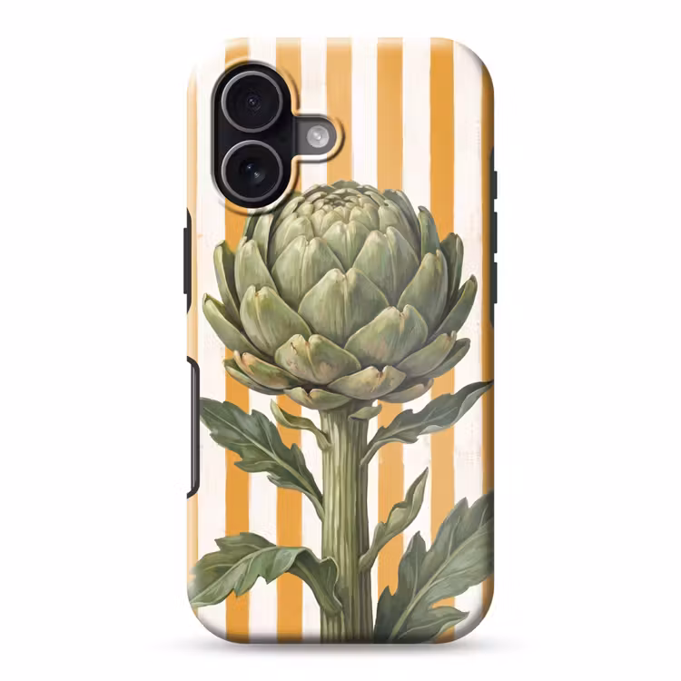 Telefoonhoesje Toughcase - Artisjok - Modern - Groente - Artisjok - Modern - Groente Toughcase MagSafe Apple iPhone 17 klein