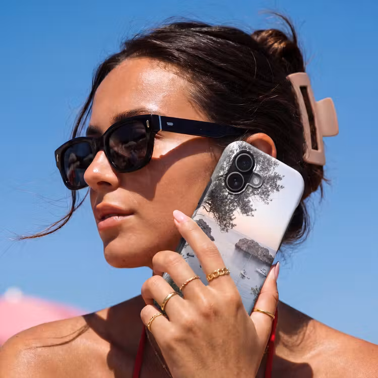 Telefoonhoesje Toughcase - Baai - boten - zonsondergang - Baai - boten - zonsondergang Toughcase MagSafe Apple iPhone 17 klein