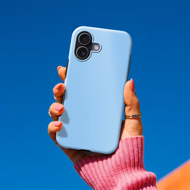 Baby - Blue - Blauw Toughcase MagSafe Apple iPhone 17 klein 1017 -Sfeer1V