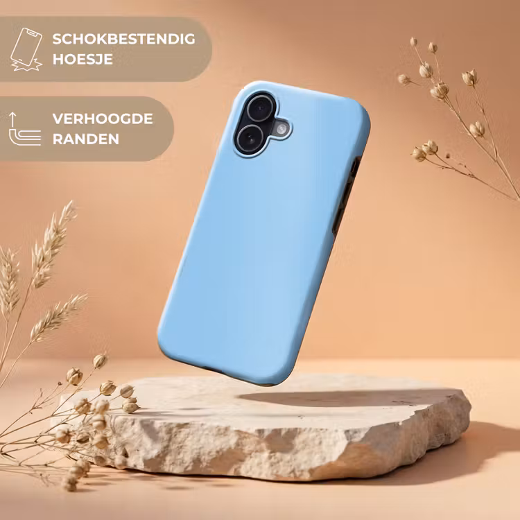 Baby - Blue - Blauw Toughcase MagSafe Apple iPhone 17 klein 1017 -USP_RandenV_NL
