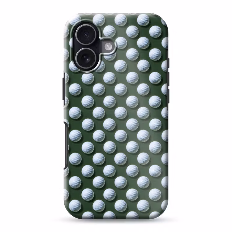 Ballen - Golf - Groen Toughcase MagSafe Apple iPhone 17 klein 1017 -3d