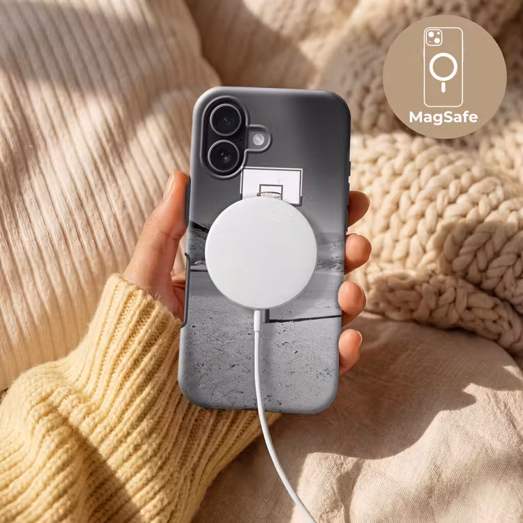 Basketbalpaal - Landschap - Zand - Wit Toughcase MagSafe Apple iPhone 17 klein -USP_MagsafeV