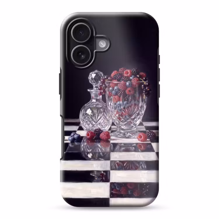 Telefoonhoesje Toughcase - Bessen - Kristal - Stilleven - Bessen - Kristal - Stilleven Toughcase MagSafe Apple iPhone 17 klein