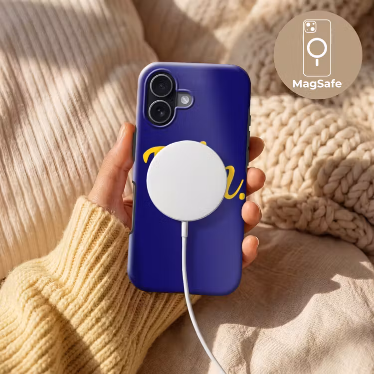 Blauw - Geel - Fijn Toughcase MagSafe Apple iPhone 17 klein -USP_MagsafeV
