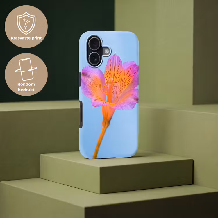 Bloem - Detail - Kleurrijk Toughcase MagSafe Apple iPhone 17 klein -USP_PrintM_NL