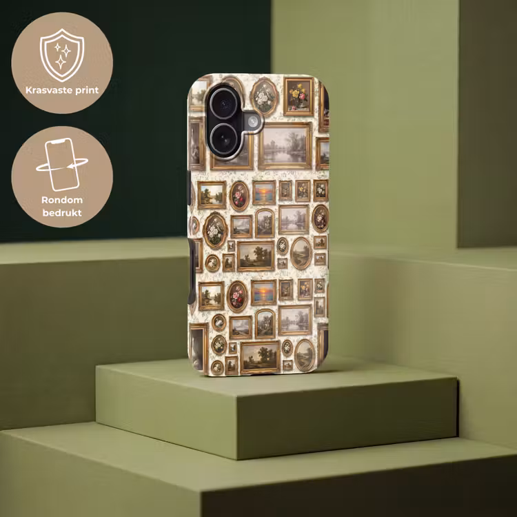 Bloemen - Roze - Stilleven - Klassiek Toughcase MagSafe Apple iPhone 17 klein -USP_PrintM_NL